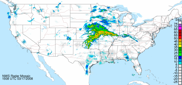 National & Regional Radar - Click to enlarge